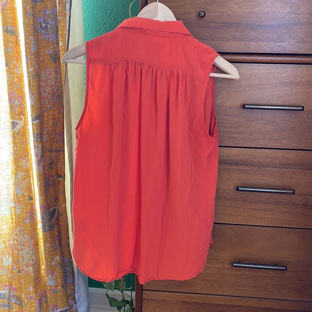 Anthropologie Button Collared Tank For Work Or Ca… - image 3